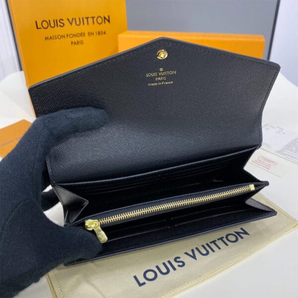 Louis Vuitton Sarah Wallet Khaki - Image 8