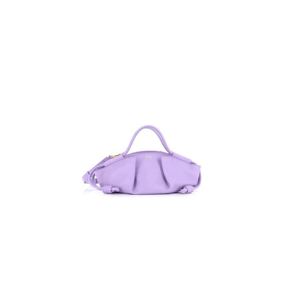 Loewe Small Paseo bag in shiny nappa calfskin(high-end grade) Lake Blue