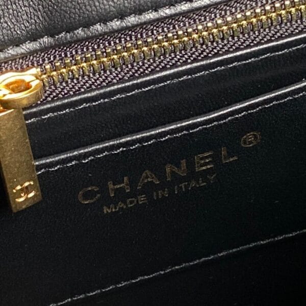 Chanel Small Shopping Bag black - Image 7