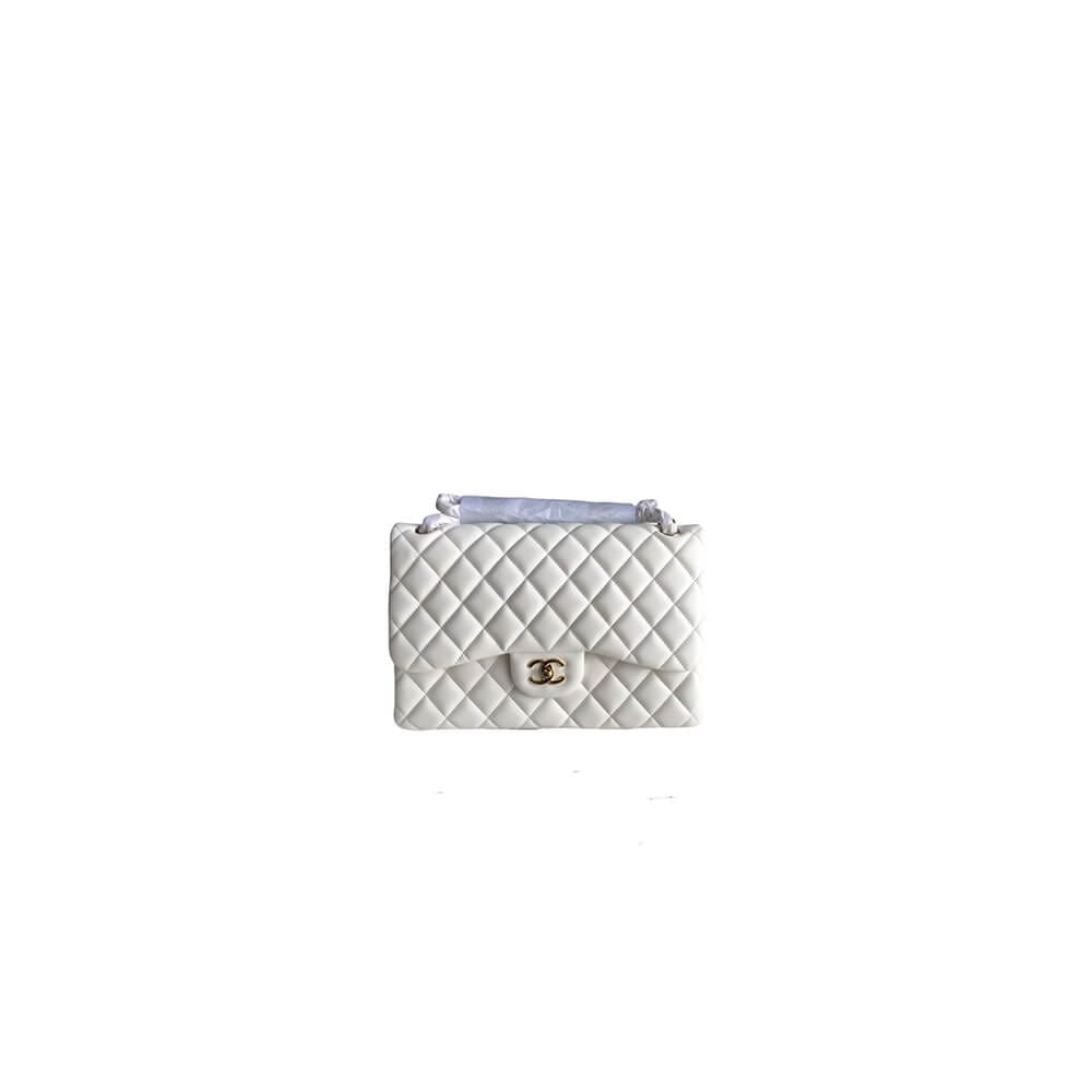 CHANEL LARGE CLASSIC HANDBAG(High-end grade) Beige