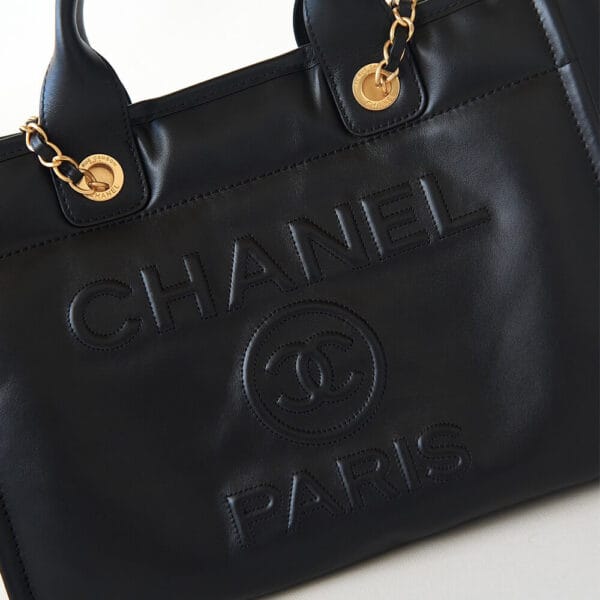 Chanel Small Tote Bag(high-end grade) black - Image 6