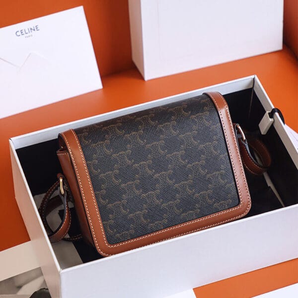 CELINE TEEN TRIOMPHE BAG black - Image 3