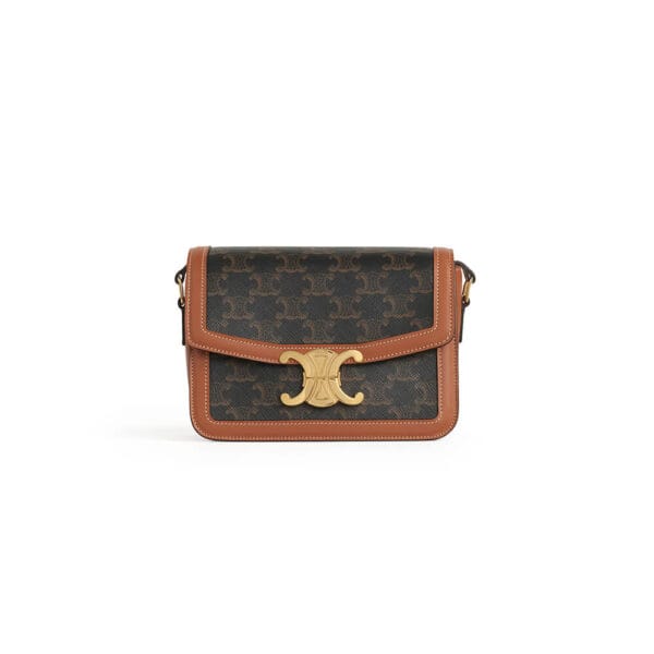 CELINE TEEN TRIOMPHE BAG black