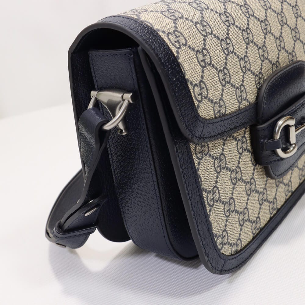 GUCCI HORSEBIT 1955 SHOULDER BAG black - Image 6