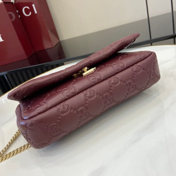 GG Milano mini top handle bag Red - Image 5