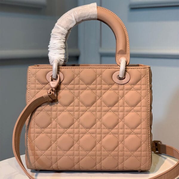 DIOR MEDIUM LADY DIOR BAG Lake Blue - Image 4