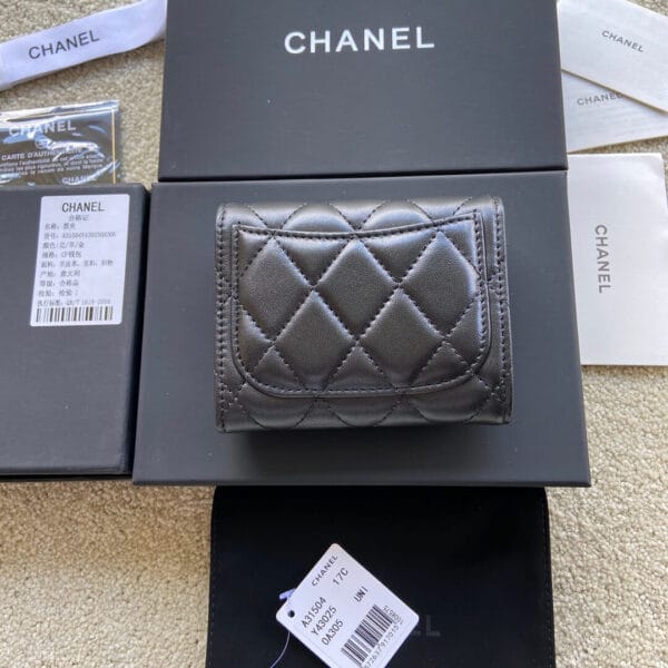 CHANEL Classic Small Flap Wallet black - Image 4