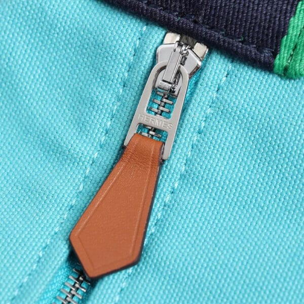 Hermes toiletery bag Lake Blue - Image 6