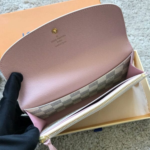 Louis Vuitton Emilie Wallet Beige - Image 8