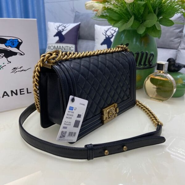 BOY CHANEL Handbag(high-end grade) black - Image 3