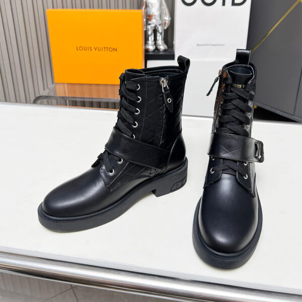 LV Citizen Flat Ranger Boot black - Image 2