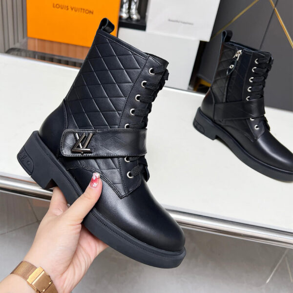 LV Citizen Flat Ranger Boot black - Image 4