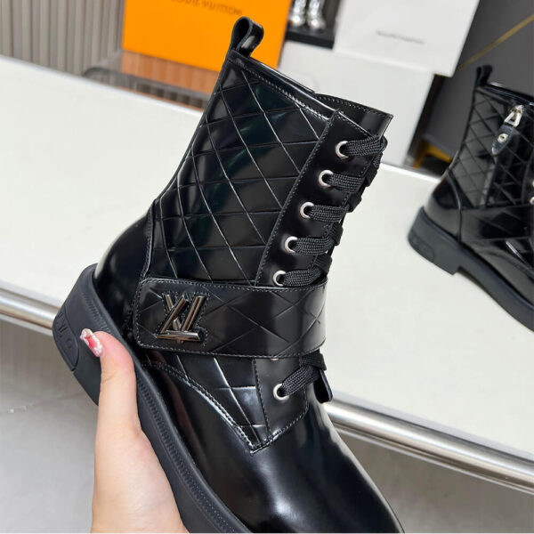 LV Citizen Flat Ranger Boot black - Image 6