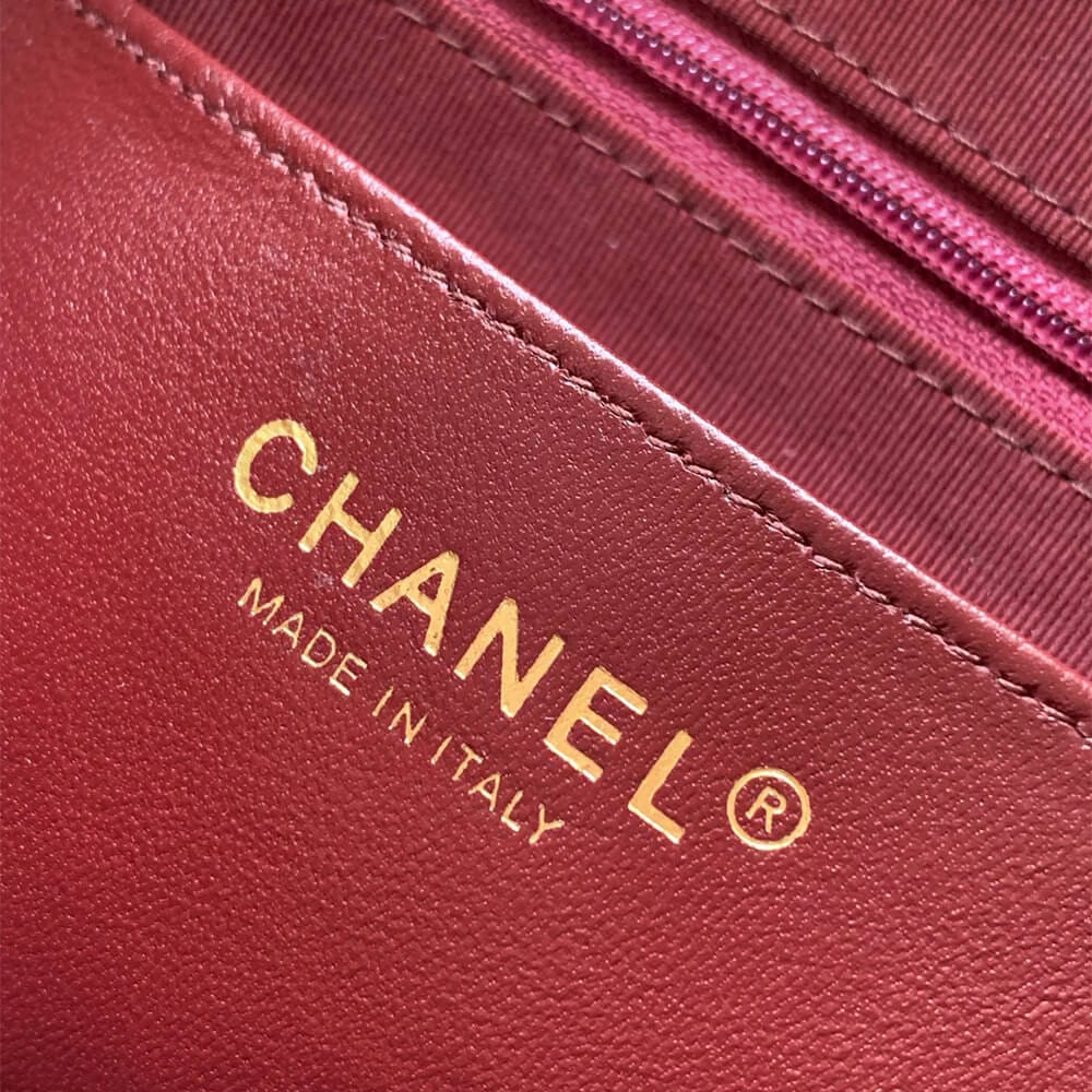CHANEL large Camera Case Red - Image 7
