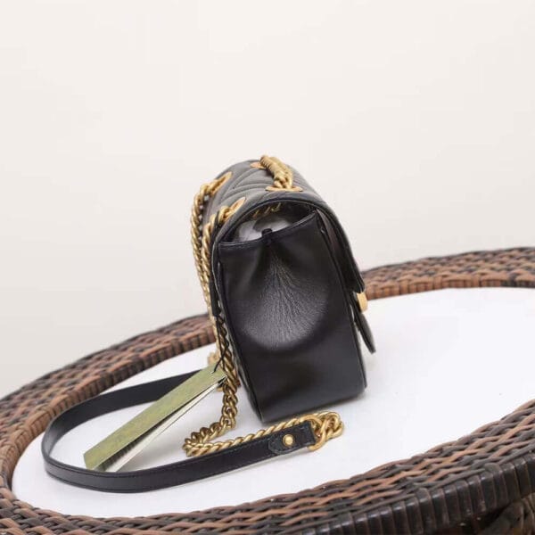 GG MARMONT mini shoulder bag black - Image 4