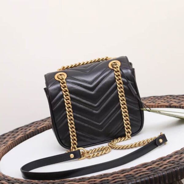 GG MARMONT mini shoulder bag black - Image 5
