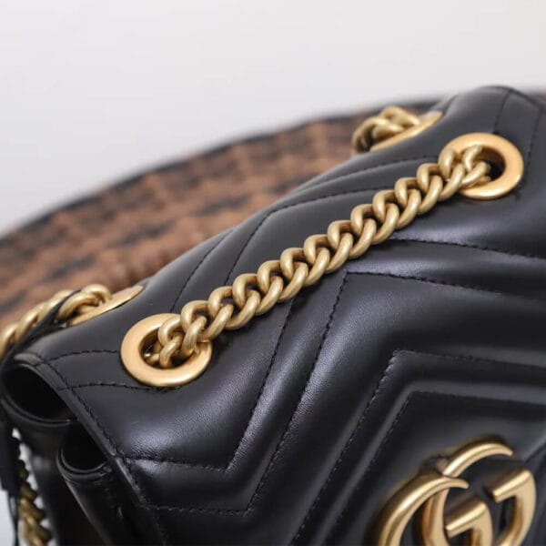 GG MARMONT mini shoulder bag black - Image 8