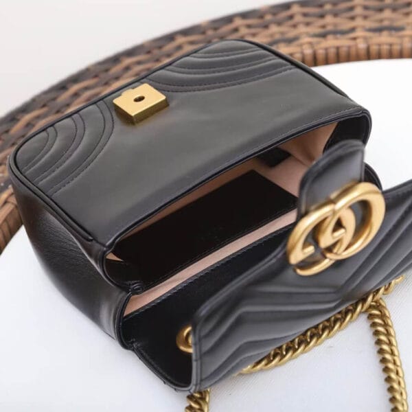 GG MARMONT mini shoulder bag black - Image 9