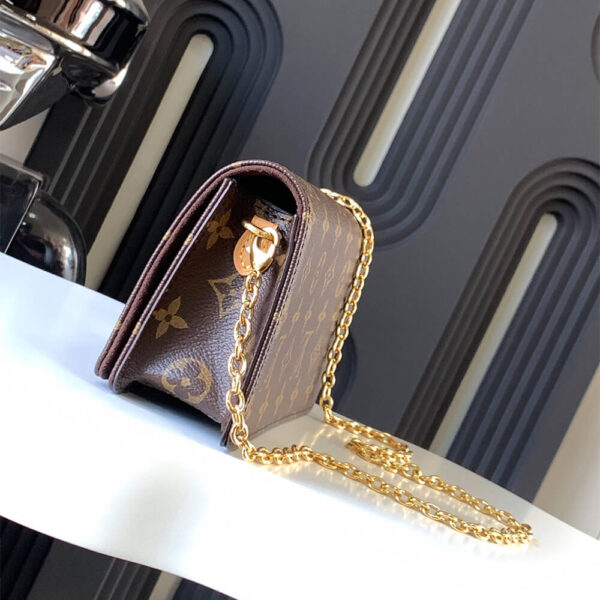 LV Wallet On Chain Lily black - Image 3
