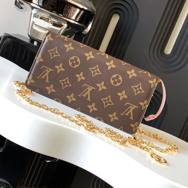 LV Wallet On Chain Lily black - Image 4