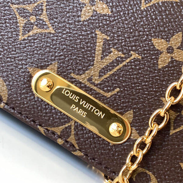 LV Wallet On Chain Lily black - Image 6