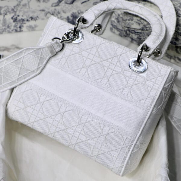DIOR MEDIUM LADY D-LITE BAG Beige - Image 4
