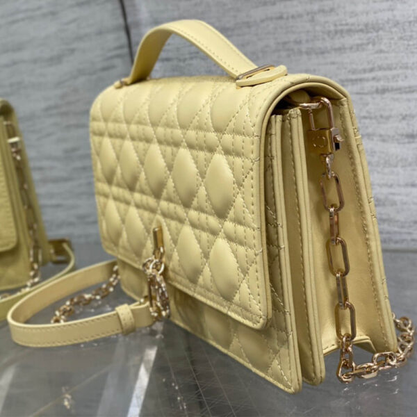 MISS DIOR TOP HANDLE BAG Lake Blue - Image 3