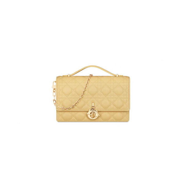 MISS DIOR TOP HANDLE BAG Lake Blue