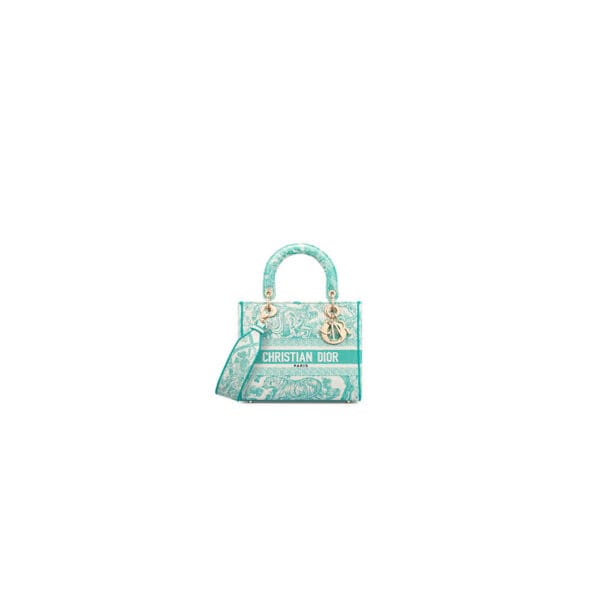 Dior Medium Lady D-Lite Bag Lake Blue