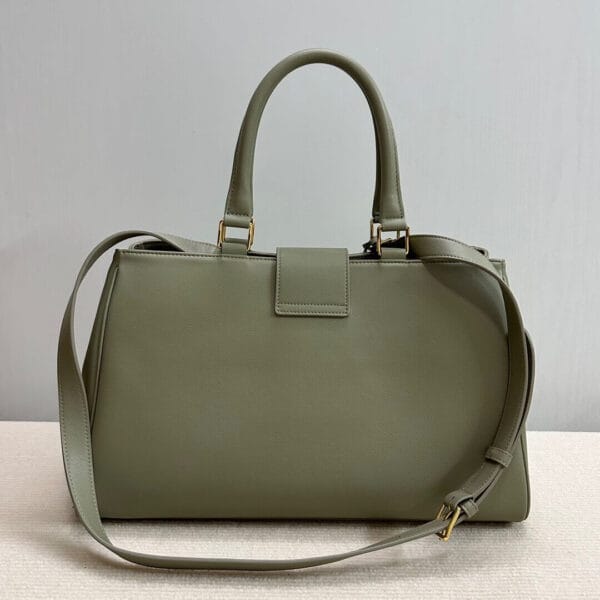 CELINE MEDIUM APPOLINE BAG IN SUPPLE CALFSKIN Medium grey - Image 4