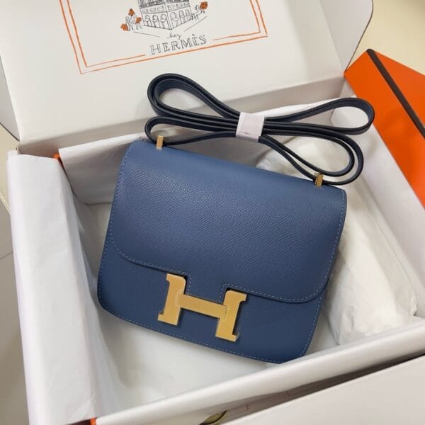 Hermes Constance 19(high-end grade) Dark Olive - Image 2