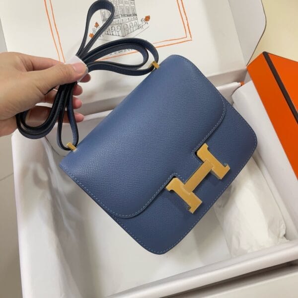 Hermes Constance 19(high-end grade) Dark Olive - Image 4