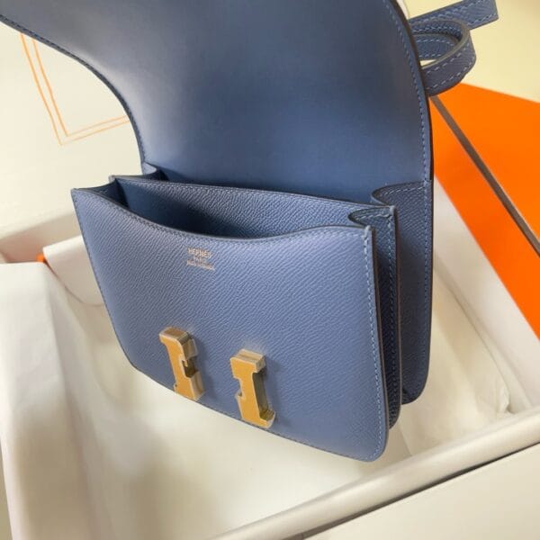 Hermes Constance 19(high-end grade) Dark Olive - Image 8
