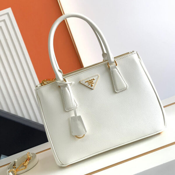 Medium Prada Galleria Saffiano leather bag Beige - Image 2