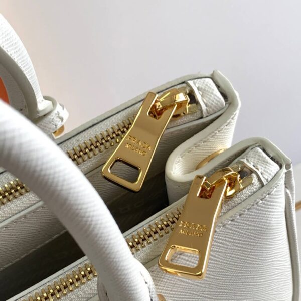 Medium Prada Galleria Saffiano leather bag Beige - Image 6