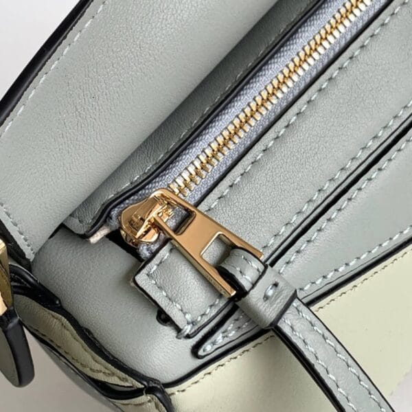 LOEWE Mini Puzzle bag in classic calfskin Beige - Image 7