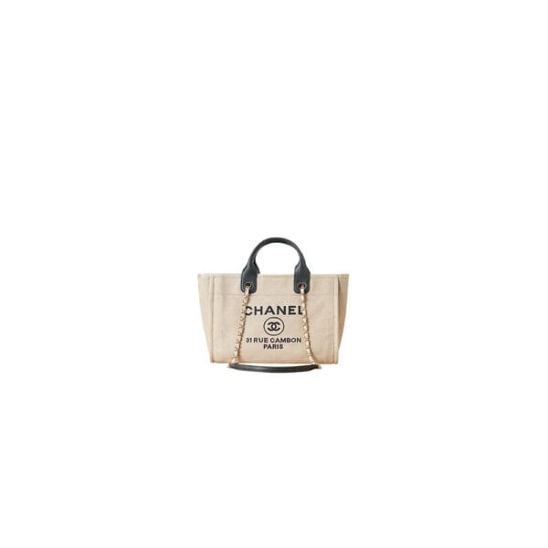 Chanel Small Tote Bag Beige