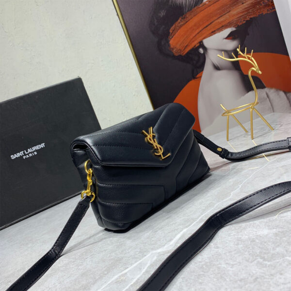 YSL Toy Loulou Bag black - Image 3