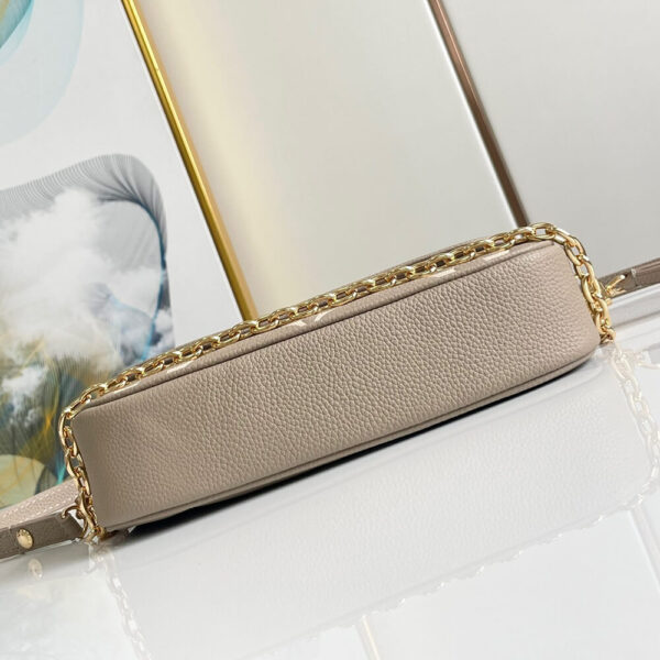 LV Wallet On Chain Ivy Medium grey - Image 5