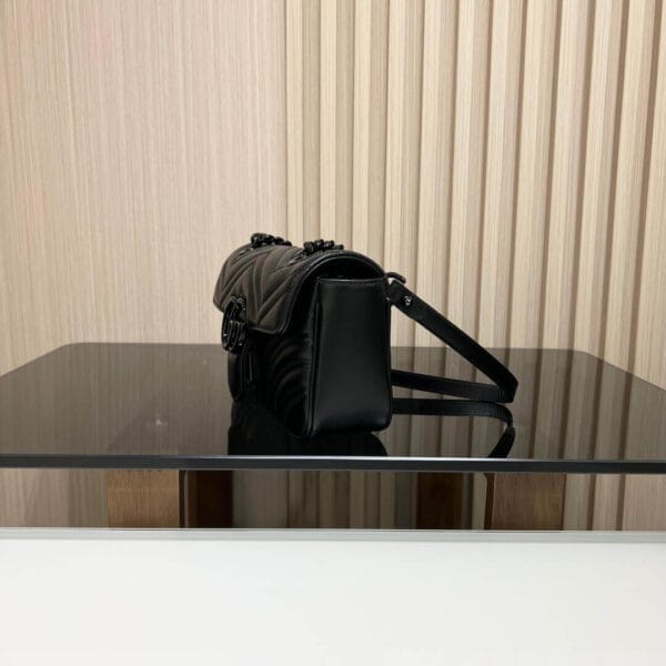 GG MARMONT MINI SHOULDER BAG black - Image 3