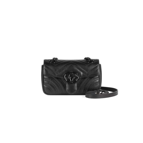 GG MARMONT MINI SHOULDER BAG black