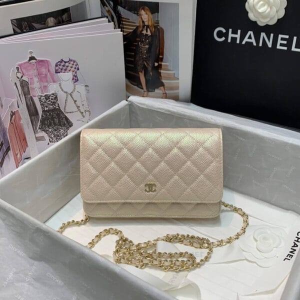 CHANEL Wallet On Chain Beige - Image 2