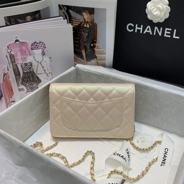 CHANEL Wallet On Chain Beige - Image 3
