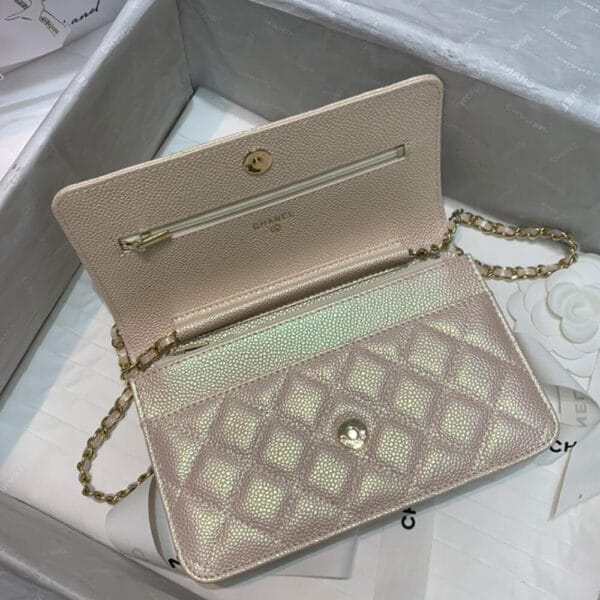 CHANEL Wallet On Chain Beige - Image 5