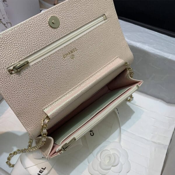 CHANEL Wallet On Chain Beige - Image 6
