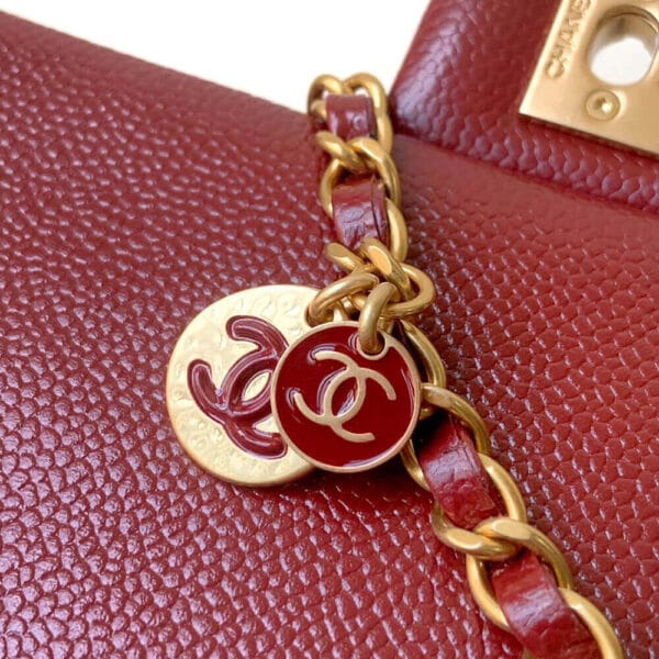 CHANEL Small Flap Bag(high-end grade) Pink - Image 6