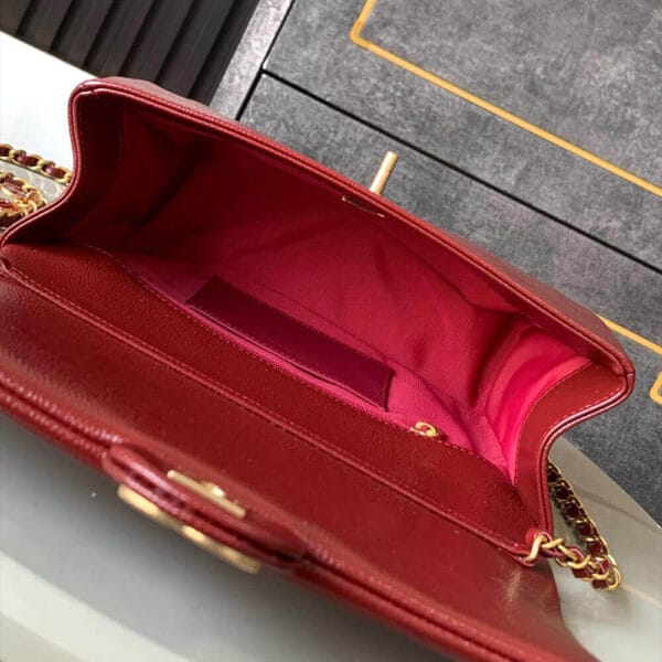 CHANEL Small Flap Bag(high-end grade) Pink - Image 8