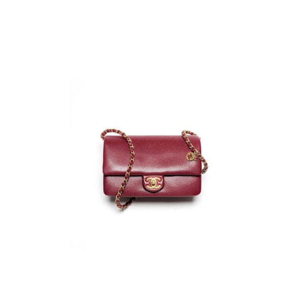CHANEL Small Flap Bag(high-end grade) Pink
