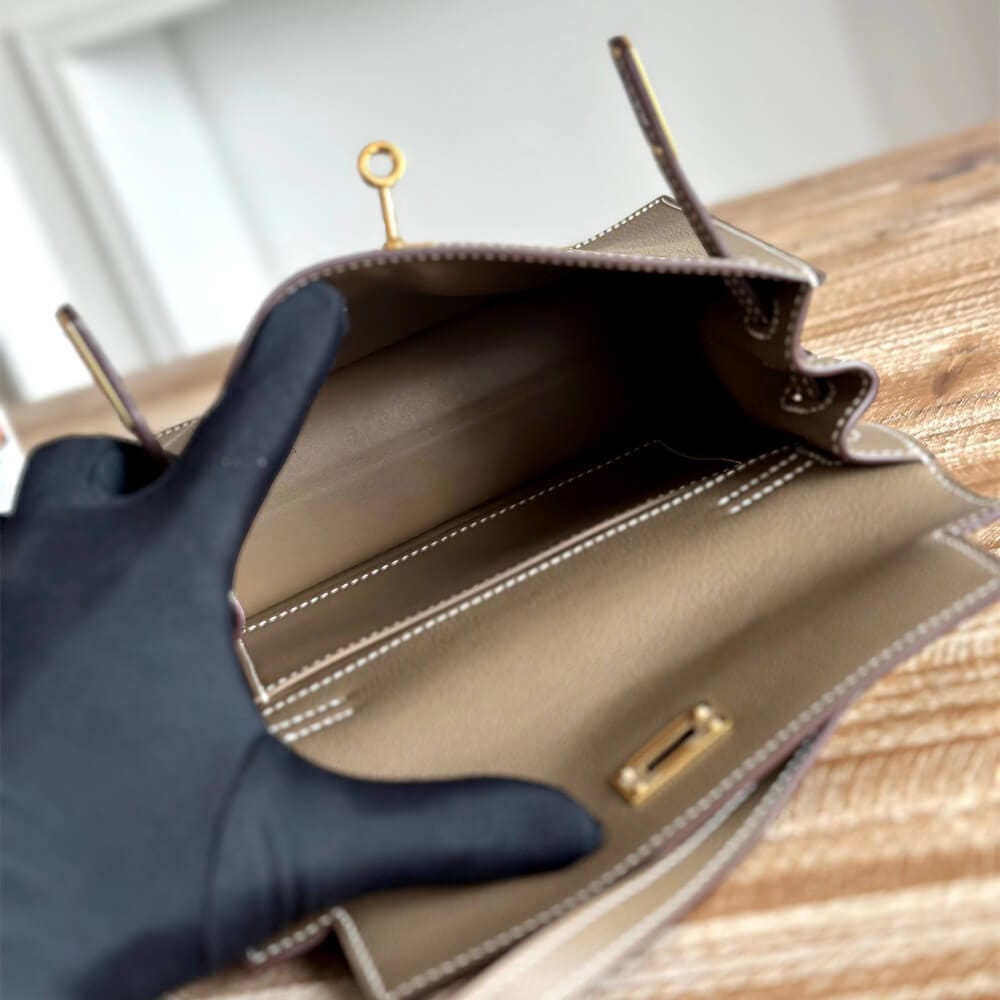 Hermes Kelly Danse black - Image 8