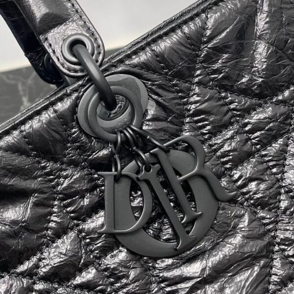 Dior Large Lady D-Sire Bag black - Image 8